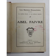 Les Maitres Humoristes, Abel Faivre