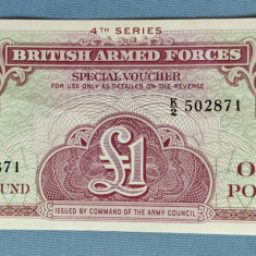 UK / British Armed Forces - 1 Pound (1962) s871