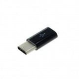 Adaptor Micro USB Mama la USB Type C Tata-Culoare Negru, Otb