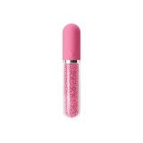 Vibrator Clasic Stardust Charm, Roz, 16.5 cm, NS Toys