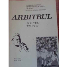 ARBITRUL BULETIN TEHNIC NR.1(22), ANUL 1979-COELCTIV