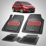 Cumpara ieftin Covorase Auto Tip Tavita Compatibile Peugeot 308 3 usi (2007-2011) Red
