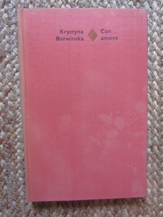 KRYSTYNA BERWINSKA - CON AMORE (1982, Editie cartonata)