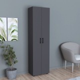 Dulap multifunctional &Aring;snes 178x49x32cm cu 5 rafturi antracit [en.casa] HausGarden Leisure
