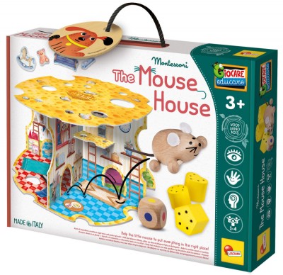 Joc Montessori - Casuta soricelului PlayLearn Toys foto