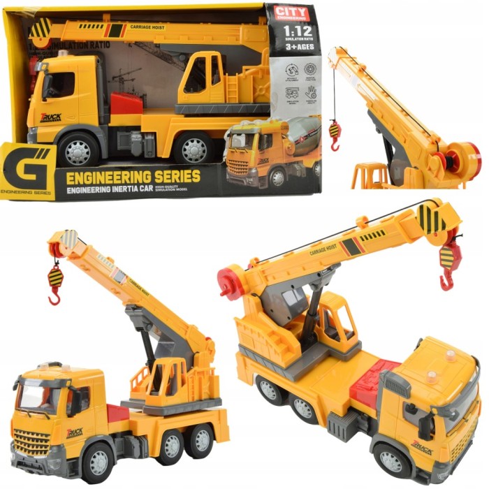 MAȘINĂ DE JUCĂRIE MARE CU MACARA