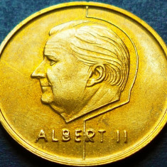 Moneda 5 FRANCI - BELGIA, anul 1998 *cod 1232 B - text BELGIE