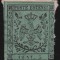 Italy Modena 1852 Eagle with crown 5C olive green Mi.1Ib used AM.295