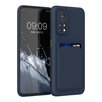 Husa Kwmobile pentru Xiaomi Mi 10T/Mi 10T Pro, Silicon, Albastru, 56952.17 foto