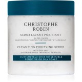 Christophe Robin Purifying Scrub With Sea Salt peeling de curățare profundă cu sare de mare 250 ml
