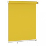 Jaluzea tip rulou de exterior, galben, 200x140 cm
