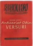 Versuri George Ranetti, Ed. de Stat, 1956, 232 pagini, Carte beletristica, Romana