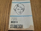 ALEX. STEFANESCU (autograf) - Introducere in opera lui NICHITA STANESCU - 1986