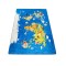 Covor pentru copii World Map, Albastru, 100x160 cm