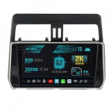 Navigatie Toyota Land Cruiser Prado J150 (2018+), Android 13, X-Octacore 8GB RAM + 256GB ROM, 9.5 Inch - AD-BGX10008+AD-BGRKIT078