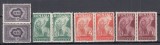 ROMANIA 1930 LP 85 RECENSAMANTUL POPULATIEI PERECHE SERII STARE MNH