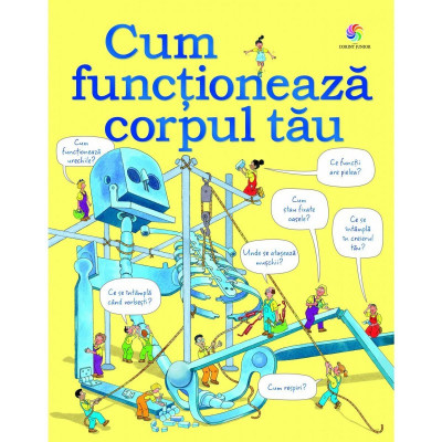 Carte educativa Cum functioneaza corpul tau Corint, 7 ani+ foto