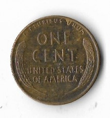 Moneda 1 cent 1956 D - SUA foto