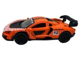 Macheta replica Hiper car McLaren de curse 1/38 portocalie