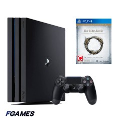 Consola Sony Playstation 4 Pro Ps4 1tb + Controller + The Elder Scrolls Online PlayStation 4, Second-Hand