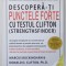 DESCOPERA - TI PUNCTELE FORTE CU TESTUL CLIFTON ( STRENGTHSFINDER ) de MARCUS BUCKINGHAM si DONALD O. CLIFTON , 2005