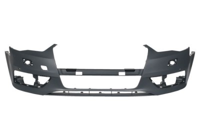 Bara fata Audi A3 (8v), 06.2012-07.2016, cu locas pt spalator si 2 gauri senzori parcare; grunduit, Aftermarket foto