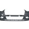 Bara fata Audi A3 (8v), 06.2012-07.2016, cu locas pt spalator si 2 gauri senzori parcare; grunduit, Aftermarket