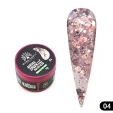 Gel pentru modelarea unghiilor 15 gr, Aurora Spark Builder Gel 04