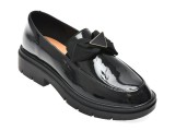 Mocasini FLAVIA PASSINI negri, WC50002, din piele naturala lacuita