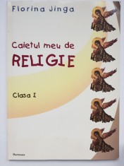 Caietul meu de religie, Clasa I, 78 pagini