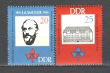 D.D.R.1966 150 ani nastere J.A.Smoler-om de stiinta SD.184, Nestampilat