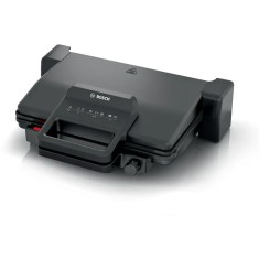 Gratar electric Bosch TCG3323, 2000W, 3 in 1, placi grill, negru
