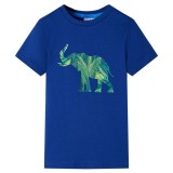 Tricou pentru copii, albastru &icirc;nchis, 104