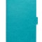 Husa tip carte cu stand turquoise (cu decupaj casca) pentru Vodafone Smart 4 Turbo 889/890N