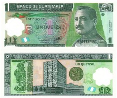 Guatemala 1 Quetzal 02.05.2012 P-115b UNC