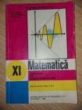 Matematica. Manual pentru clasa a 11-a Elemente de analiza matematica