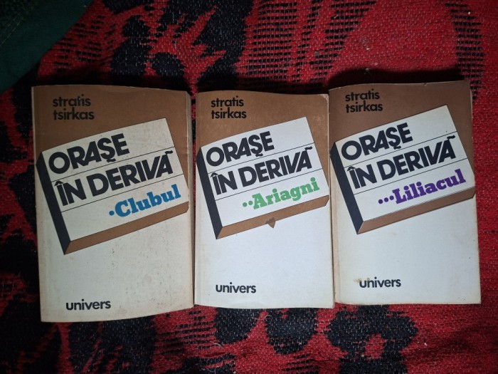 n7 Orase in deriva - 3 vol - Stratis Tsirkas