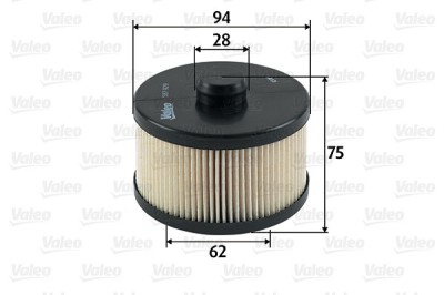 VALEO 587929 filtru combustibil foto