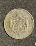 Moneda 5 bani 1884