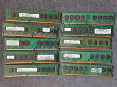lot 10 placi ram DDR2 de 1 gb - pentru pc - foto