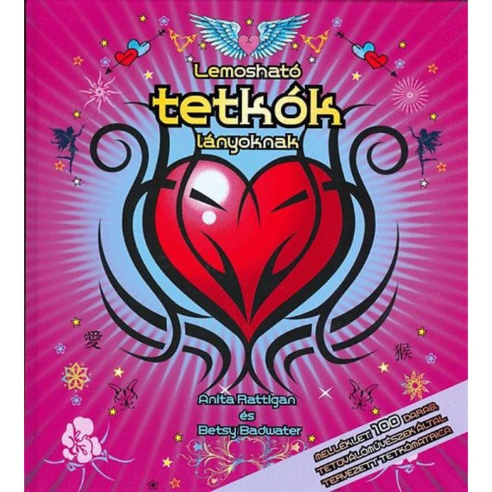 Lemoshat&oacute; tetk&oacute;k l&aacute;nyoknak - 100 db tetov&aacute;l&oacute;műv&eacute;szek &aacute;ltal tervezett tetk&oacute;matrica - Anita Rattigan