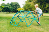 Complex de joaca din otel pentru copii, Climbing Dome 190 cm, Plum