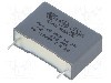Condensator cu polipropilena, 0,1&micro;F, 275V AC, 560V DC, KEMET - R46KI3100JB01K