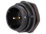 Soclu SP21 tată PIN 2 IP68 30A 500V 4mm2 -25&divide;85&deg;C