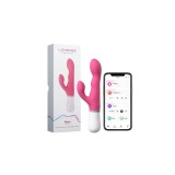 Cumpara ieftin Vibrator rabbit LOVENSE Nora Rotator, cu stimulator dublu, control prin aplicație, funcție de rotație, funcții de vibrație nelimitate, roz