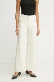 MAX&amp;Co. jeansi femei, culoarea bej, 2516131031200