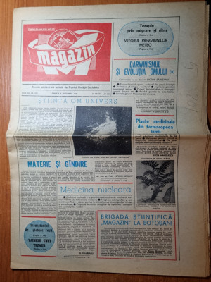 ziarul magazin 9 septembrie 1978-terapie prin miscare si ritm foto