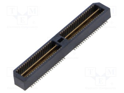 Conector PCB-PCB tată PIN 80 0,8mm QTE aurit SMT 2A SAMTEC foto