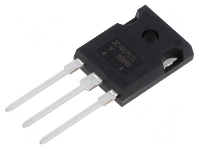 Diodă Schottky SiC THT 650V 2A TO247-3 foto