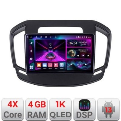 Navigatie Opel Insignia A-338 4+64 InCell Display 1K Android Waze USB Navigatie Internet Youtube Radio CarStore Technology foto